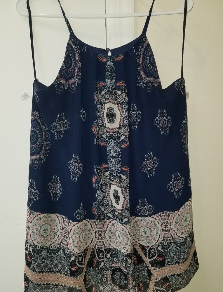 Sweet Wanderer Spaghetti Strap Blouse